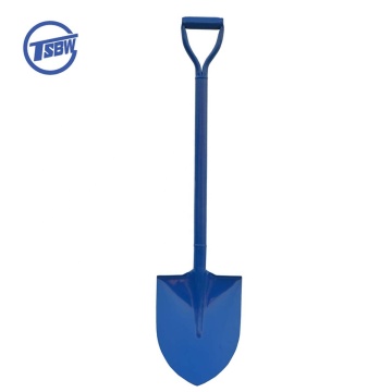 Elephant Brand Heavy Duty Garden Farming Flat & Pointed Steel Shovel