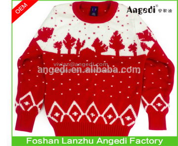 2016 fashion Christmas apparel knitted Xmas jumper children winter Wool Knitted Christmas Jumpers