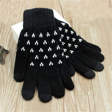 Supply Yhao ONE SIZE Men Women Winter Knit Warm Touch Screen Mittens