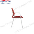 Red Dining Chair With Armrests