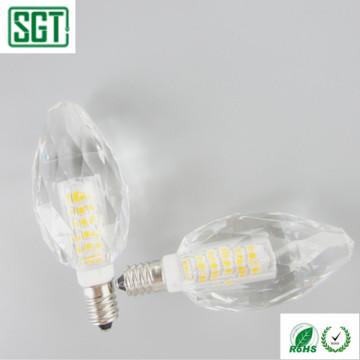 luxury chandelier E14 or g9 base crystal light smd2835 5W lamp