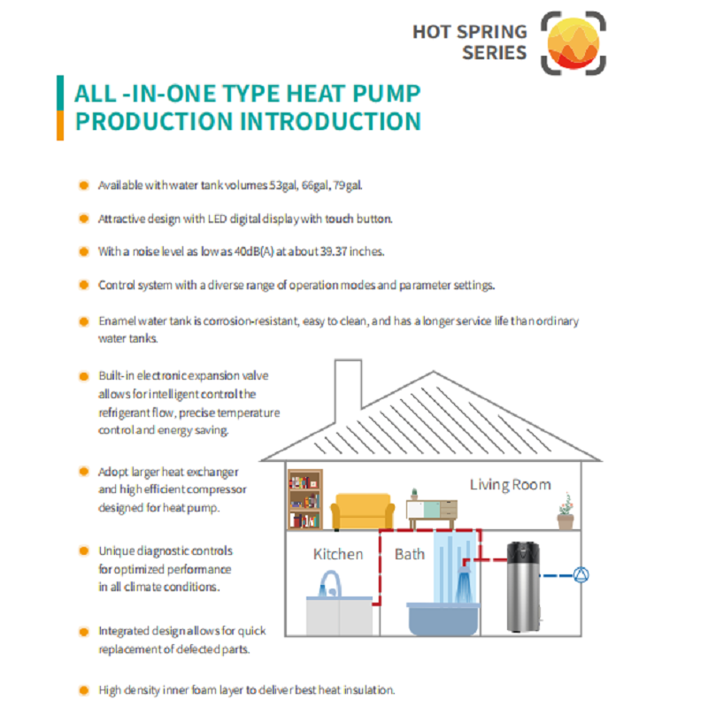 All-in-one Type Heat pump Production Introduction