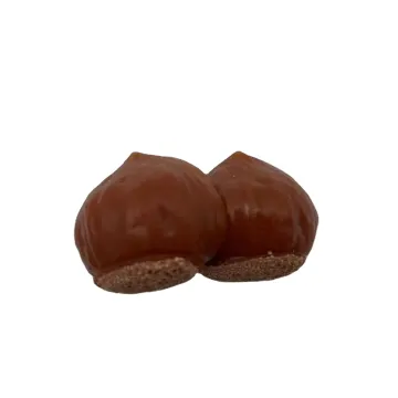 Fun and Stress Relief: Funny Favors Food Series Chestnut TPR Material Squishy Toy for Boys and Girls