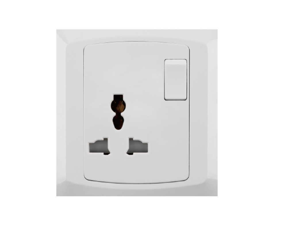 ST Series 1 Gang 13A Multi Switched Socket