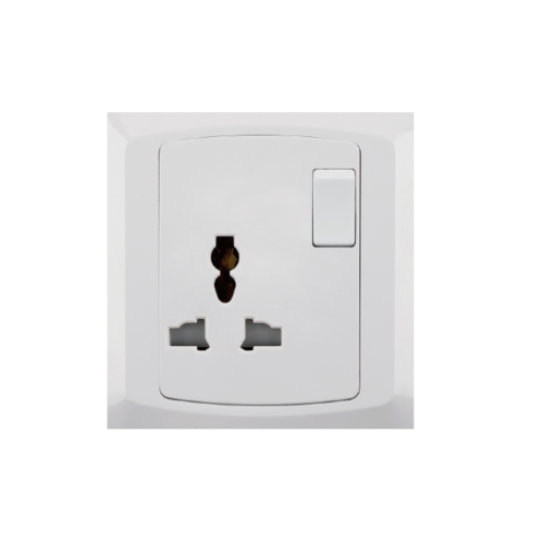 ST Series 1 Gang 13A Multi Switched Socket