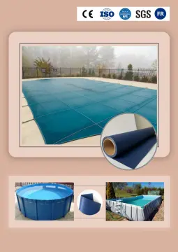 PVC Free weatherproof pool tank liner cover fabric