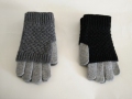 Gestrickte Farbanpassung warme Handschuhe