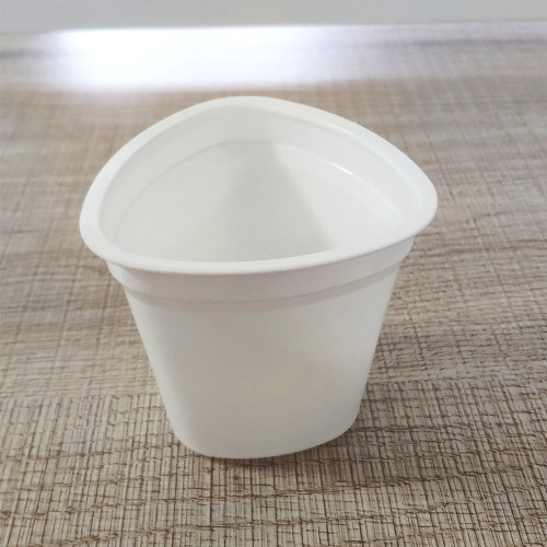top leader white pp thick yogurt cup