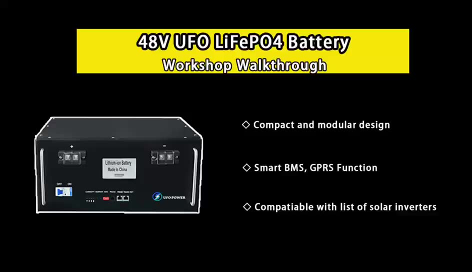 48V / 100ah لبرج الاتصالات / UPS / GPRS الاختياري