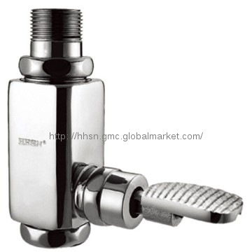 HH71404 brass chrome one piece toilet flush valve