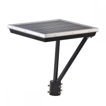 25W Rechargeable Batteries Outdoor Solar Pole Lights