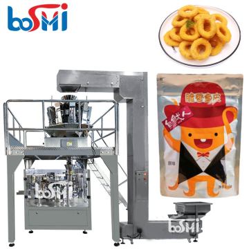 Frozen Foods and Seafood Packing Machines: Onion Rings, Squid, and Rice Packaging Solutions
