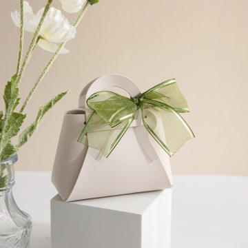 Свадебная лента ручная подарочная сумка для конфет