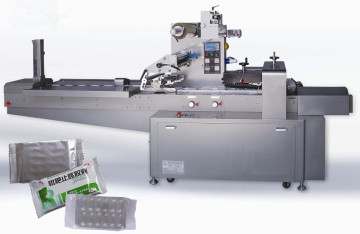 Horizontal flow type packing equipment
