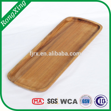 Acacia wood chip & dip tray