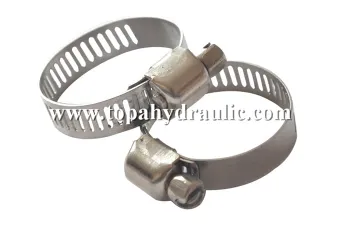 Screw air hose rubber hose clamp ring