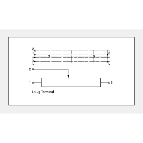 RS6011SP Series Sliding potentiometer