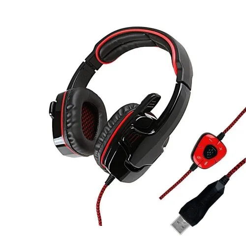 USB Gaming headset with Mic Revolution Volume Control