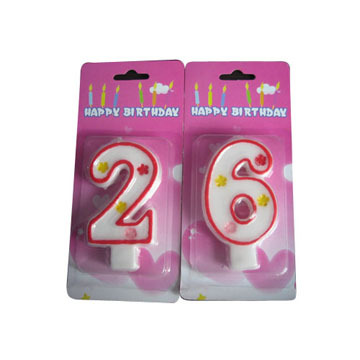 birthday number candles