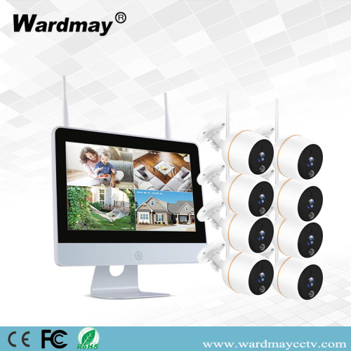 8CH 2.0MP WIFI NVR Kits with Touch Screen