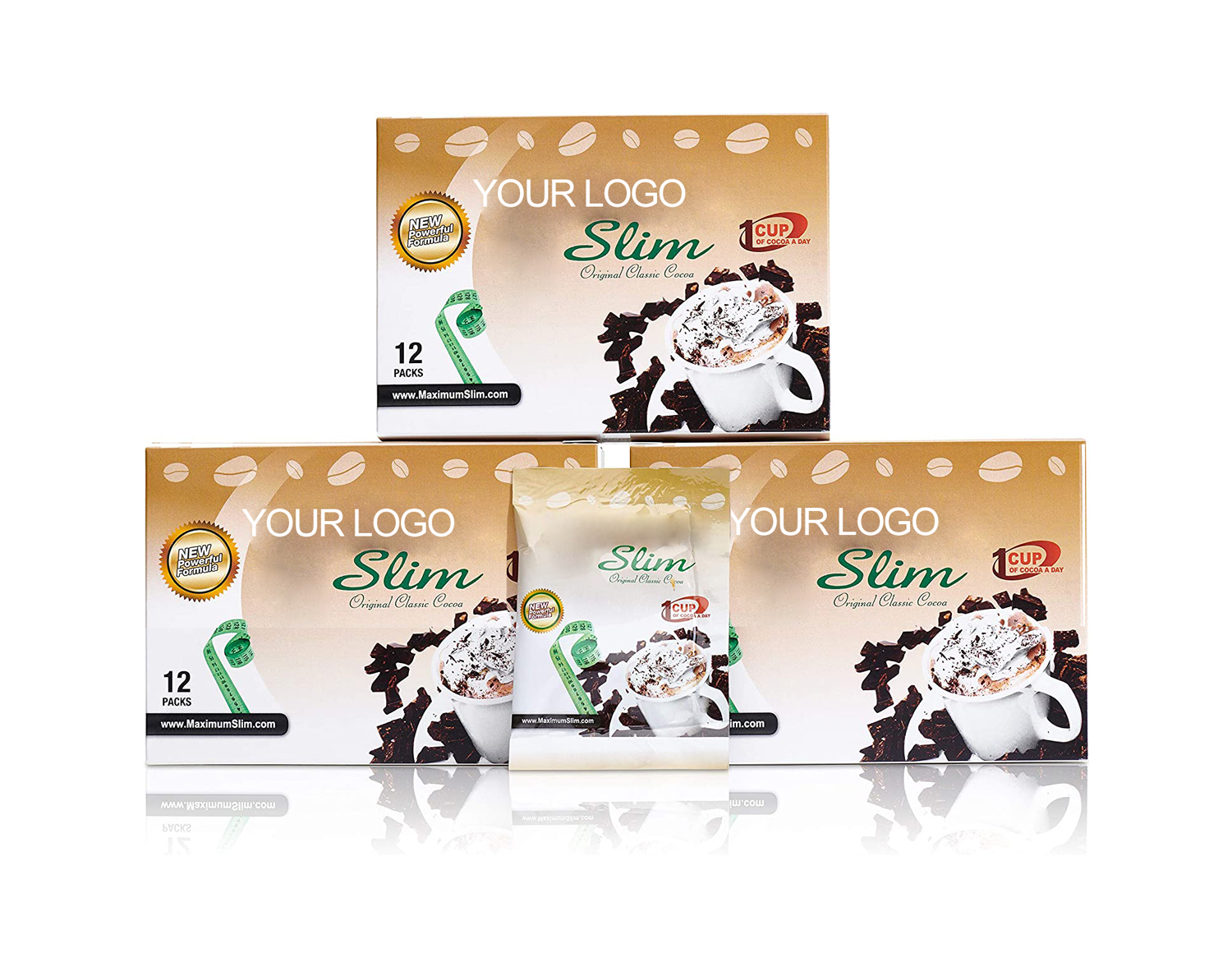 Private Label Natural Ingredient Low Calorie Slim Powder Green Coffee Bean Extract Weight Loss Slimming Coffee Powder