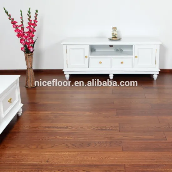 Three layer solid wood flooring ENGINEERED ANTIQUE OAK WOOD