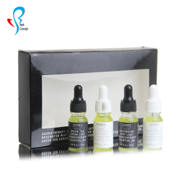 Private Label Peppermint Rosemary Tea Tree Lavender Aromatherapy Essential Oil Gift Set