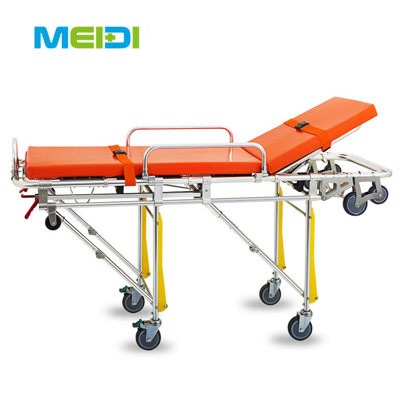 Aluminum Alloy Ambulance Stretcher for Emergency Patient Transfer