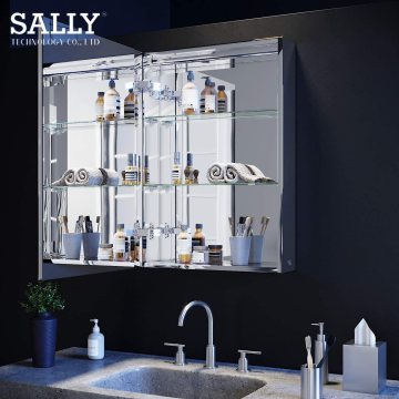 SALLY Storage Defogger Wandmontierter LED-Spiegelschrank