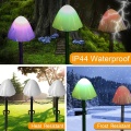 Solar Mushroom Fairy String Lights