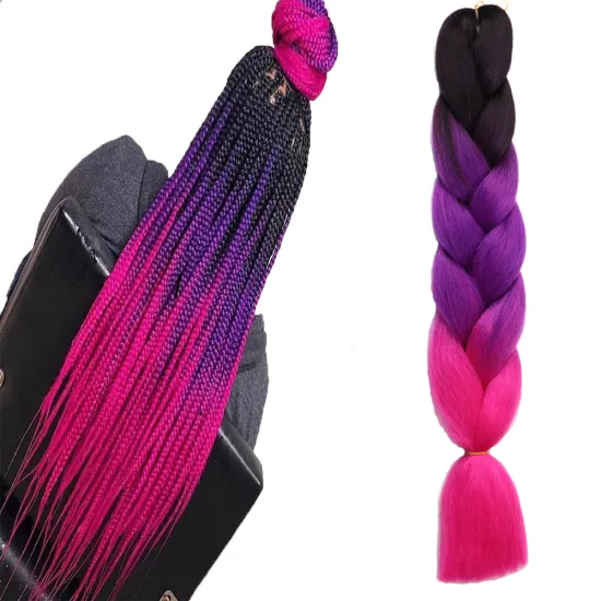 C11 Jumbo Braid Wholesale Ombre Colors BoxBraiding Hair Extension Jumbo Braid Hair Extension