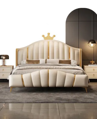 Mellow Classic Solid Wood Platform Bed