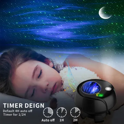 Night Sky Light Projector: Aurora Star Lights with Remote Control
