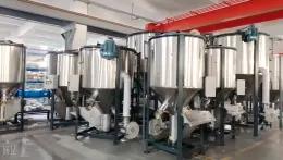 Plastic Granules Mixing mixer With Heating System