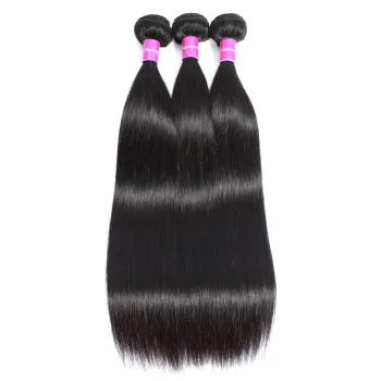 Raw Indian Virgin Hair Bone Straight Human Hair Products Manufacturer Best Wholesale Hair Bundles Vendor Supplier