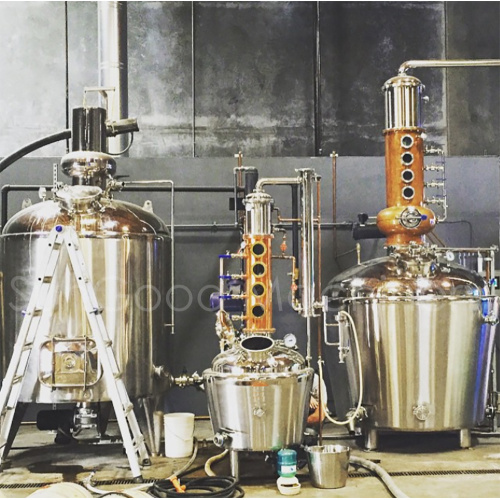 Equipamento de uísque de uísque equipamento de destilaria de uísque
