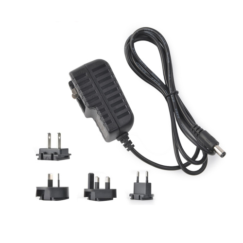 Adaptateur CC AC interchangeable 6V 1A