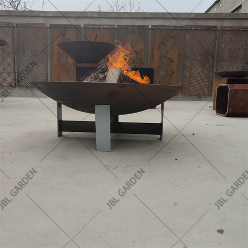 Corten Fire bowl outdoor corten steel fire pit