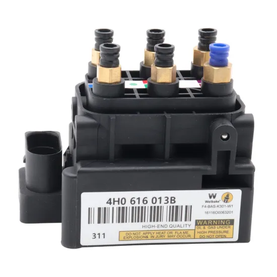 Air Suspension Valve Block for Bentley Mulsanne and Audi A8 D4/A6 (4H0616013A/4H0616013B)
