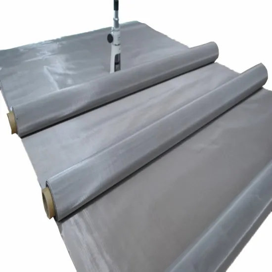 40 60 200 400 Mesh Pure Nickel Woven Gauze for Marine and Chemical Industries