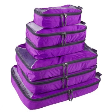 Packing Cubes 6pcs Set Travel Accessories Organizers Versatile Travel Packing Bags