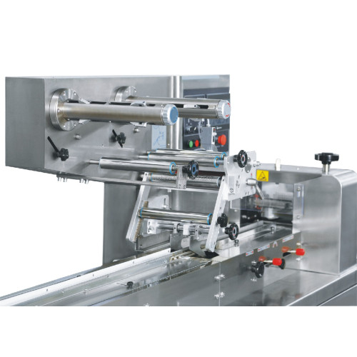 Máquina de embalagem de travesseiro de sorvete de fluxo automático