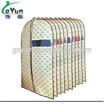 dance bags with rack suit non woven garment bag