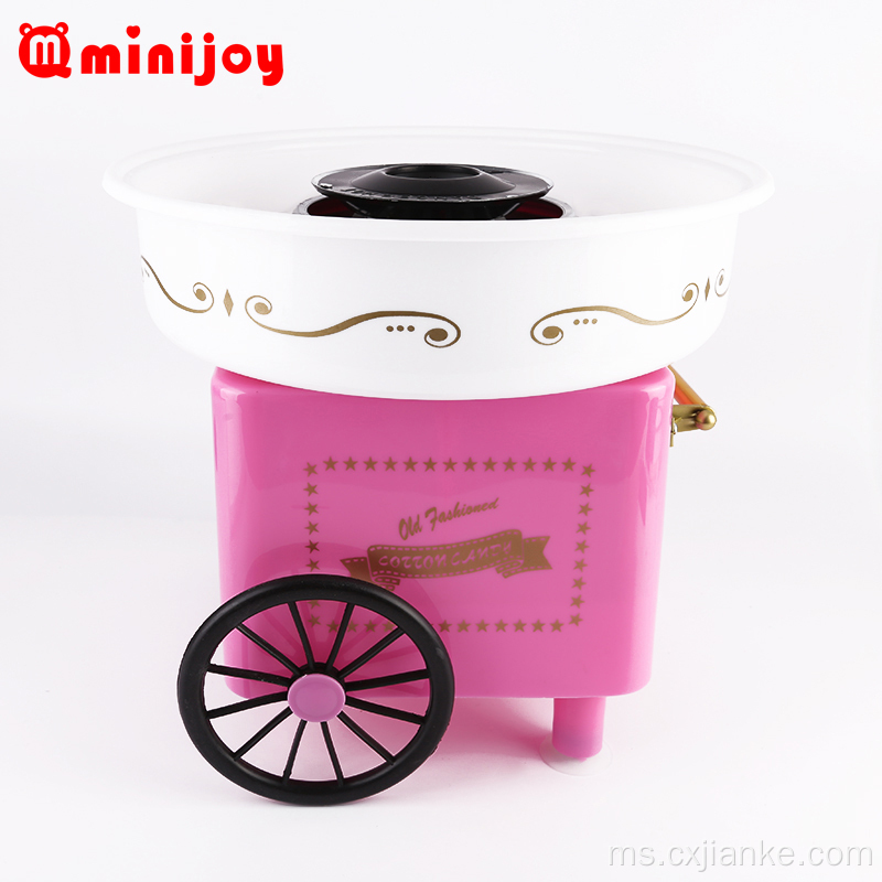 Mini Electric Family Gunakan Mesin Floss Candy Cotton