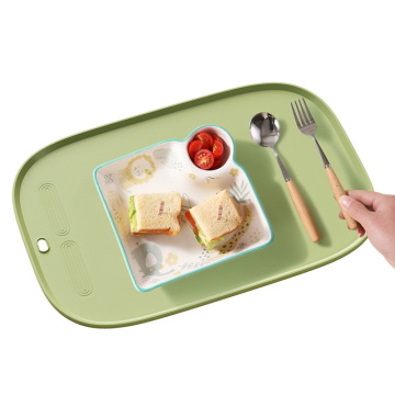 BPA-Free Children's Silicone Lunch Mat - Waterproof and Heat Insulation Baby Food Mat