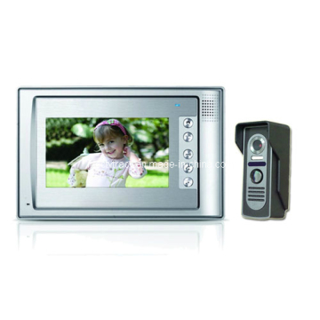 7 Inch Digital HD Color Video Door Phone with Outdoor IR Nightvision 600tvl Camera (RX-701C8)
