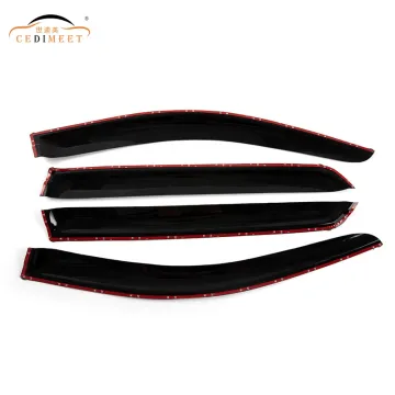 Car Sun Visor Acrylic Door Visor for Hyundai Santa Fe 2010