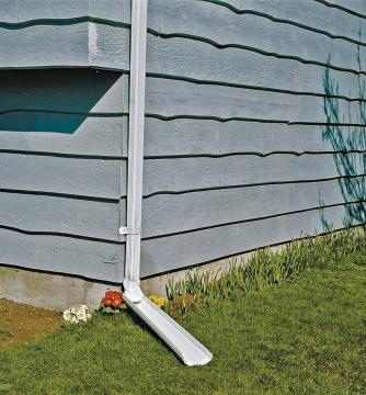 Aluminum Gutter and Downspout for Efficient Rainwater Drainage