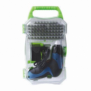 70-piece cordless screwdriver set