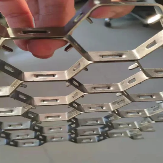 Hexsteel Stainless Steel Tortoise Shell Mesh Grating